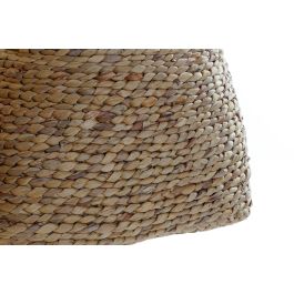 DKD Home Decor Cesta Balines Junco Marron 44 x 44 x 45 cm Set de 2 Unidades Hecho a Mano Reciclable
