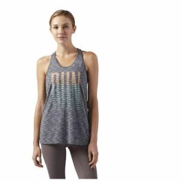 Camiseta de Tirantes Mujer Reebok RE TANK Gris Camiseta de Tirantes Mujer Reebok RE TANK Gris Precio: 25.4999998. SKU: S2005577