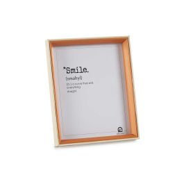 Giftdecor Portafotos Madera Natural y Marron 20x25 cm con Marco de Cristal