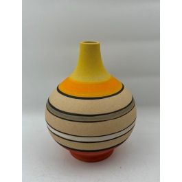 DKD Home Decor Jarrón Boho Mostaza Multicolor Cerámica 15 x 19 x 15 cm (2 Unidades) Precio: 16.50000044. SKU: B12PBXD7P5