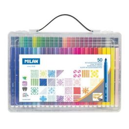 Milan Rotuladores Punta Cónica Colores Surtidos Maletín 50 Unidades Precio: 13.50000025. SKU: S8413172
