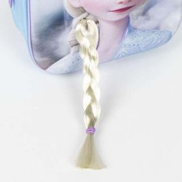 Mochila infantil 3D aplicaciones frozen 22.0 x 27.0 x 1.0 cm