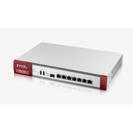 Zyxel USG FLEX 500 Firewall de seguridad Device Only - Rendimiento 2.3 Gbit/s Firewall, 0.81 Gbit/s VPN, 7 puertos RJ-45