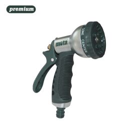 Mota AR22 Pistola de Riego Metálica, 1/2", 7 Tipos de Chorro (Cono, Lluvia, Plano, Jet, Bruma, Suave, Central), Con Conector, para Jardinería y Limpieza Precio: 9.4985. SKU: B1K87MBPSR