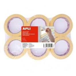Apli Cinta Pintor 60 gr Rollo 25 mmx45M Removible Amarillo -6U- Precio: 9.9499994. SKU: S8400542