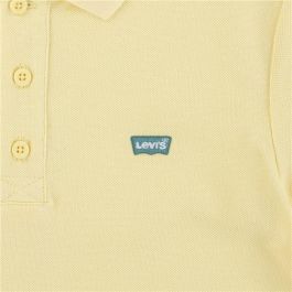Polo de Manga Corta Niño Levi's Lvb Back Neck Tape Amarillo