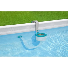 Bestway AAAOO53016 Skimmer de Superficie para Piscinas Elevadas con Accesorio