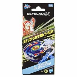 Hasbro Beyblade X Starter Pack X-Over Project Dranzer Spiral 3-80T, Top y Lanzador de Equilibrio, a Partir de 8 Años