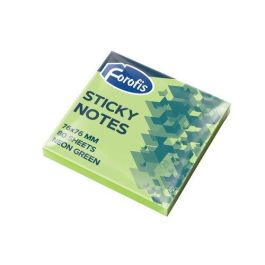 Taco Notas Forofis 80H 76X76 Verde Neon 12 unidades Precio: 6.69000046. SKU: B14FWC9XR7