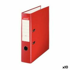 Archivador de Palanca Esselte Rojo A4 (10 Unidades) Precio: 46.49999992. SKU: S8424364