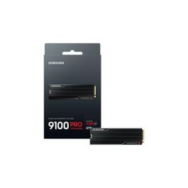 Samsung MZ-VAP4T0CW Disco SSD 9100 PRO 4TB M.2 2280 PCIe 5.0 con Disipador de Calor para PC y PS5
