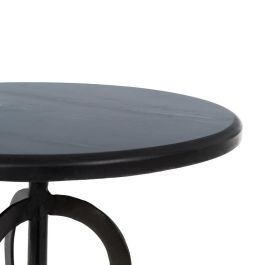 S/2 Mesa Auxiliar Blanco-Negro 38 X 38 X 63 cm