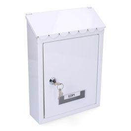 Edm Buzón de acero modelo Standard color blanco 210 x 60 x 300 mm Precio: 19.49999942. SKU: S7900568