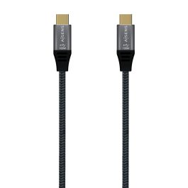 AISENS - CABLE USB 2.0 ALUMINIO 5A 100W E-MARK, USB-C/M-USB-C/M, GRIS, 1.0M Precio: 5.50000055. SKU: S5622026