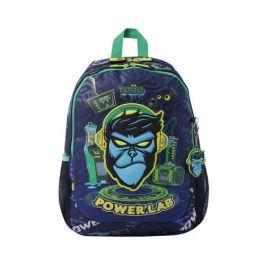 Totto Mochila Morral Kong Lab M MJ04KLB002-2410-8JDM para Niños 7-10 Años, Poliéster, Azul Marino Precio: 36.49999969. SKU: B16D4JA4FB