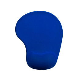 Q-connect Alfombrilla Ratón con Reposamuñecas de Gel, Azul, 190x230x20 mm