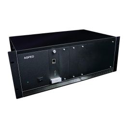 AGFEO ES 730 IT plus Centralita IP 4U Rack, 60 usuarios, Puerto USB, Ethernet LAN, Negro