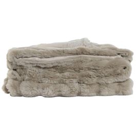 Manta Urban DKD Home Decor Beige 240 x 1 x 220 cm