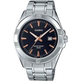 Reloj Hombre Casio COLLECTION Negro Plateado (Ø 43,5 mm) Precio: 101.0349993224. SKU: B14VL9VKHP