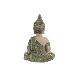 DKD Home Decor Figura Oriental Beige Verde 35 x 49 x 22 cm (2 Unidades) Magnesia Fibra Vidrio