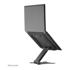 Neomounts DS20-740BL1 Soporte para portátil para pantallas de 11-15", hasta 5 kg, altura ajustable 1,7-16,8 cm, plegable, compacto, negro