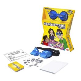 Bizak 63200070 Juego de Mesa Visión Imposible: Desafía tus sentidos con gafas que voltean la vista. Retos divertidos para +8 años