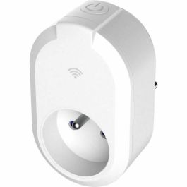 Link2Home Enchufe Inteligente WiFi 230V, Control por App y Voz, Compatible con Alexa y Google Home, Blanco