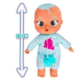 Imc Toys Bebé Llorón Hora del Baño Muñeco Dana o Zoe 30 cm - Balbucea y llora al mojarse, con 2 accesorios y pilas incluidas - Modelos Surtidos