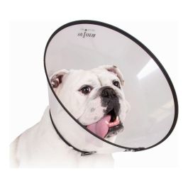 KVP Collar Isabelino Saf-T-Clear Transparente Plástico Ultra Ligero para Cuello 15-23 cm, Profundidad 11 cm