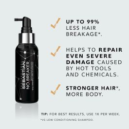 Sebastian Professionals NO.BREAKER Spray Híbrido Antirotura y Fijación para Cabello Dañado y Teñido 100 ml Sebastian Professionals NO.BREAKER Spray Híbrido Antirotura y Fijación para Cabello Dañado y Teñido 100 ml