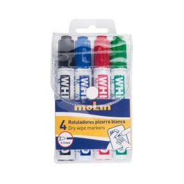 Molin Rotulador Pizarra Blanca Punta Redonda, Colores Surtidos, Blíster 4 Ud Precio: 2.50000036. SKU: B1K9MNTMNX