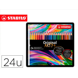 Stabilo Lápices De Colores Original Arty+ C-Surtidos Estuche De Metal 24 Ud Precio: 31.50000018. SKU: B1GPRXJTSX