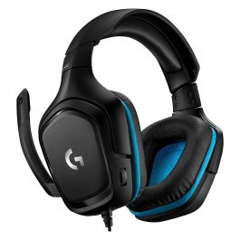 Logitech G432 Auriculares Gaming USB 2.0 Jack 3.5 Micrófono Negros DTS Headphone:X 2.0 7.1 Surround Sound