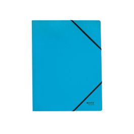 Carpeta Leitz Recycle Gomas Din A4 Carton Reciclable 100% Azul