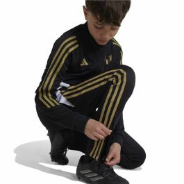 Pantalón Largo Deportivo Adidas Messi Infantil Negro