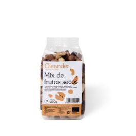 OLEANDER Mix Frutos Secos Ecológicos 200g - Sin Gluten, Vegano: Almendras, Avellanas, Anacardos, Nueces y Pasas Precio: 5.50000048. SKU: B1JLYP9J73