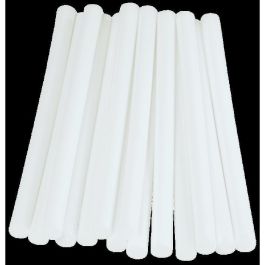 Pegamento - RAPID - Ø12mm - 48 barras - Blanco - Alta fluidez - Tiempo de fraguado 15 seg Pegamento - RAPID - Ø12mm - 48 barras - Blanco - Alta fluidez - Tiempo de fraguado 15 seg