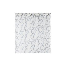 Cortina Alpino DKD Home Decor Azul Blanco 270 x 140 cm (2 Unidades)