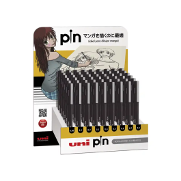 Rotulador Calibrado Uni-Ball Pin Manga Expositor De 54 6X Pin005200 Pin Manga 0,05 Mm. Negro 6X Pin01200 Pin Manga 0,1 Mm. Negro 6X Pin02200 Pin Manga 0,2 Mm. Negro 6X Pin03200 Pin Manga 0,3 Mm. Negro 6X Pin04200 Pin Manga 0,4 Mm. Negro 6X Pin05200 Pin Ma Precio: 90.49999948. SKU: B19YPFFT87