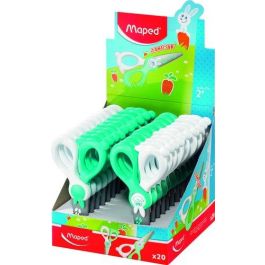 Maped Tijera escolar Kidi-Cut 12 cm de plástico, solo corta papel, segura para niños a partir de 3 años Precio: 1.68999974. SKU: B1BQ623K7X