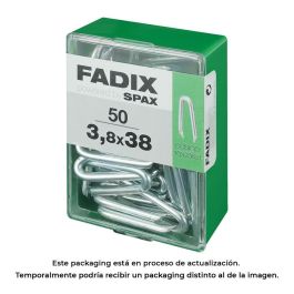 Fadix Grampillones Cinc 3,8x38mm 50 Unidades Acero Caja Referencia 10920631 Precio: 4.49999968. SKU: S7913585
