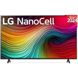 LG 50NANO82T6B Televisor NanoCell 50" (127cm) 4K Ultra HD Smart TV WebOS HDR Wifi Bluetooth Negro Precio: 483.99000056. SKU: B139RL3S8R