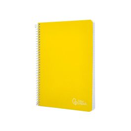 Cuaderno Espiral Liderpapel A4 Witty Tapa Dura 80H 90 gr Cuadro 4 mm Con Margen Color Amarillo Cuaderno Espiral Liderpapel A4 Witty Tapa Dura 80H 90 gr Cuadro 4 mm Con Margen Color Amarillo