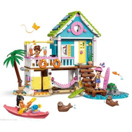LEGO Friends Casa En La Playa Con Focas 42699 Set de Construcción con 400 Piezas para Niños y Niñas +7 Años
