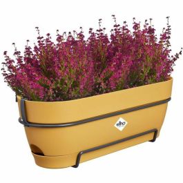 Elho ELH8711904522414 Plantador Rectangular Vibia de Plástico Ø50 Miel Amarilla