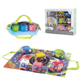 Tachan Tapete de Carreteras con 6 Coches de Tela Vehículos de Emergencia y Ciudad para Niños +12 Meses Lavable Precio: 15.49999957. SKU: B1JL96LBXG