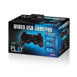 Ewent Mando Gamepad PL3330 USB para PC, 13 botones, 2 mandos analógicos, 8 vías, plug and play