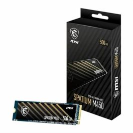 MSI M450 V1 SSD PCIe 4.0 NVMe M.2 500GB 3D NAND - Lectura 3000 MB/s, Escritura 2000 MB/s para PC/Portátil Precio: 49.50000011. SKU: B147AJTLRJ