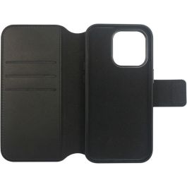 eSTUFF Funda Cartera INFINITE MILAN para iPhone 16, Negro, 87% Material Reciclado, 3 Bolsillos Tarjetas, Compatible Carga Inalámbrica eSTUFF Funda Cartera INFINITE MILAN para iPhone 16, Negro, 87% Material Reciclado, 3 Bolsillos Tarjetas, Compatible Carga Inalámbrica