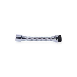 Edm Atomizador flexible con adaptador para grifo, color cromado, acero inox., M ø 24 - h ø 22 x 100